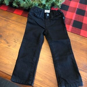Toddler girl black jeans